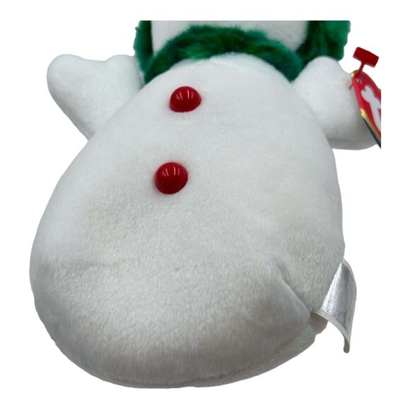 TY Beanie Baby SNOWGIRL the Snowman Stuffed Animal Toy RETIRED Vintage Y2k - Picture 9 of 15